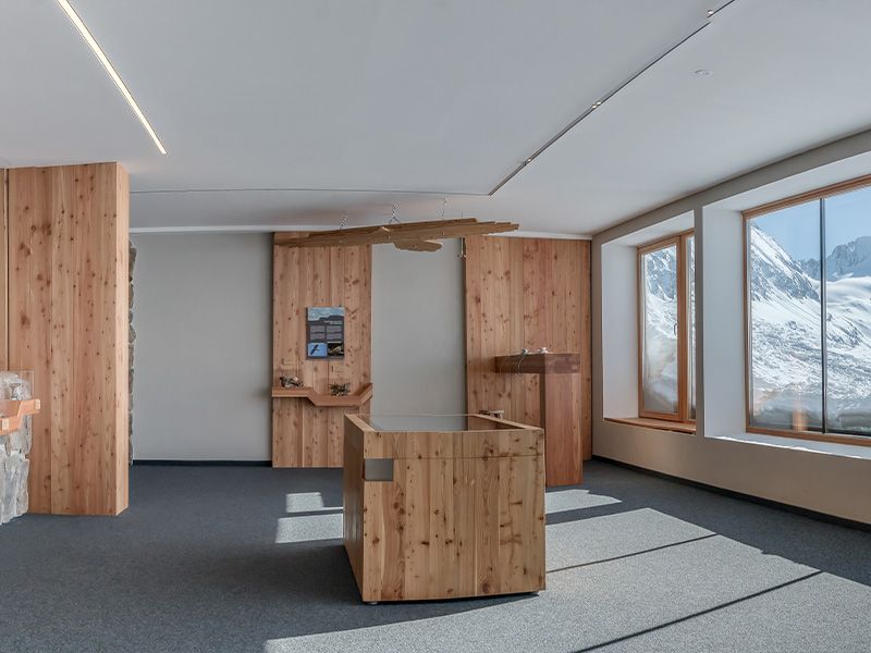 Multitouch-Tisch Naturpark Ötztal